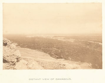 Distant View of Damascus. c1860