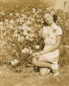 Cute Girl Bobbysoxer. c1950