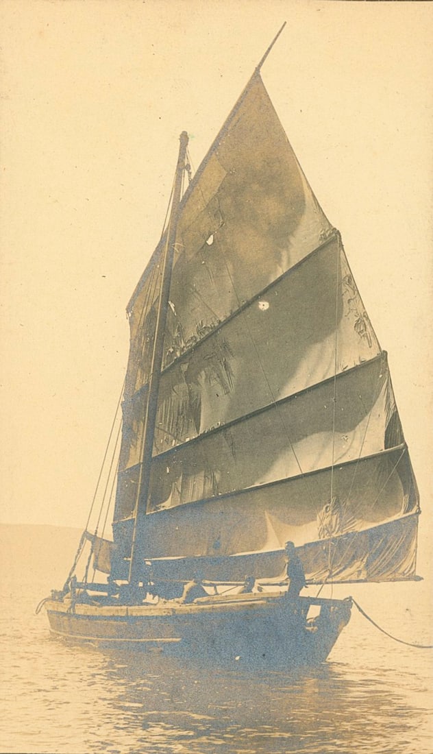 Chinese Junk, Hawaii. c1910 (1 of 1)