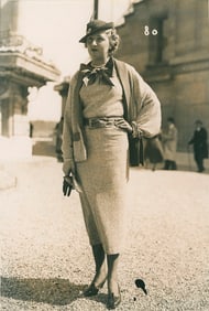 Paris Fashion Photograph. C1936