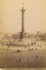 Paris, Colonne de Juillet. c1890