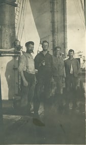 Some of the Svendsen Rigging and Construction Gang. C1918