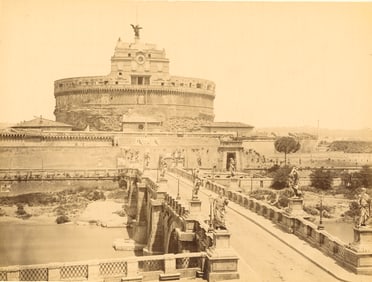 ITALY. Castel S. Angelo, Rome. c1880