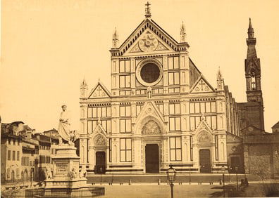 ITALY. S. Croce, Firenze. c1880