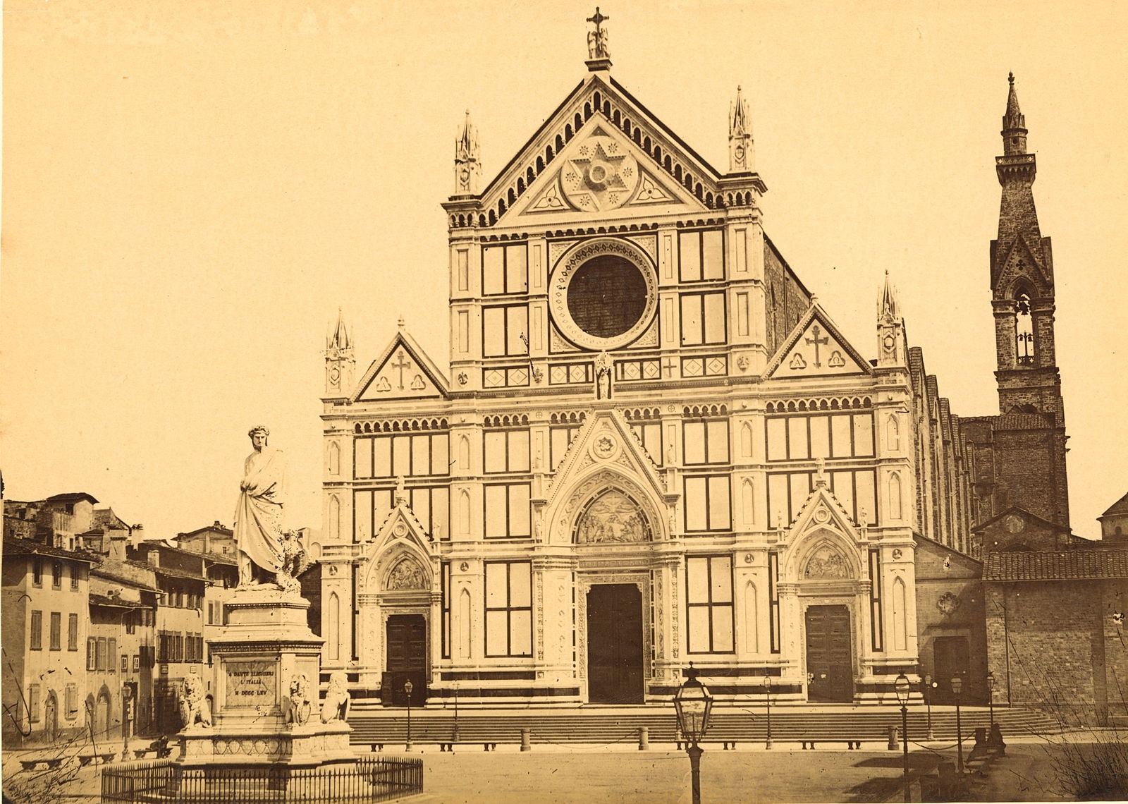 ITALY. S. Croce, Firenze. c1880 (1 of 1)