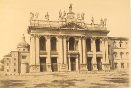 ITALY. Basilica Giovanni. Rome. C1880