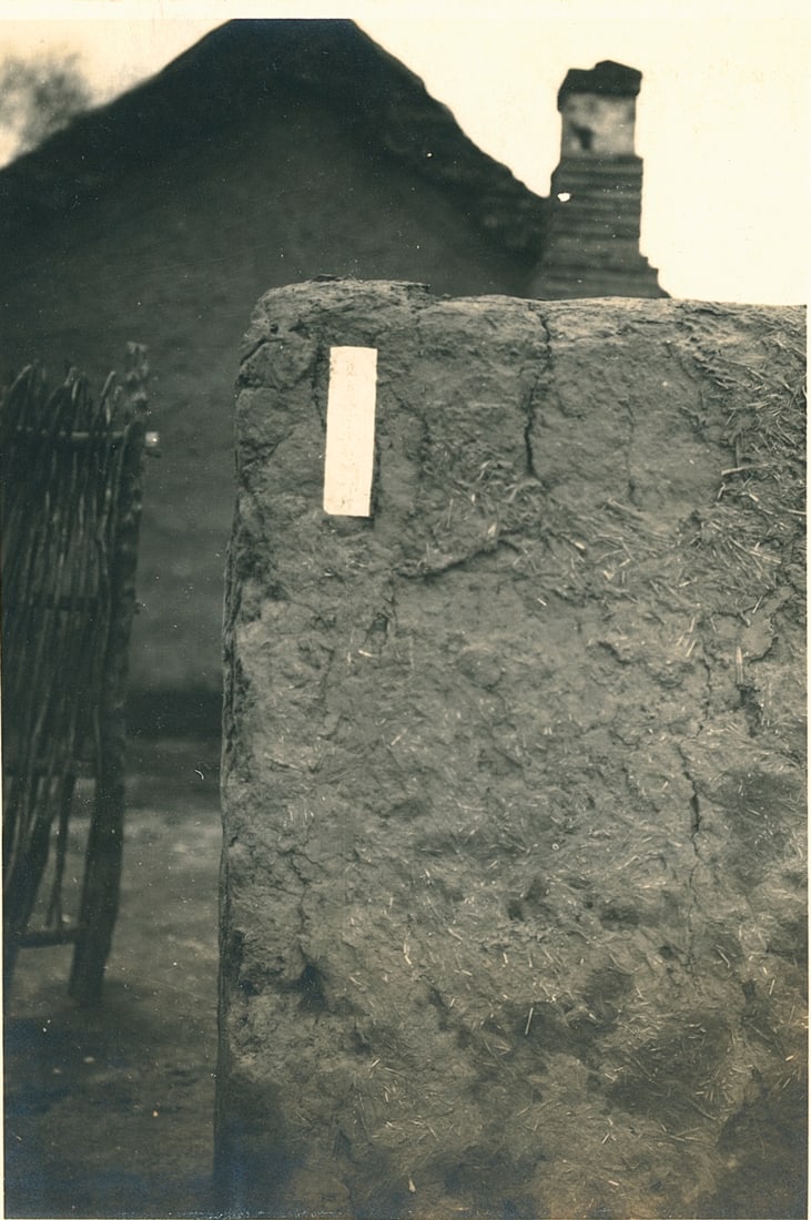 CHINA. Lodging Quarters commandeered by Hunghudze in Liaosi District.: Lodging Quarters commandeered by Hunghudze in Liaosi District. Good contrast and tonality. 5.875 x 3.875 in.