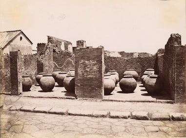 Italy. Pompeii Ruins. C1880