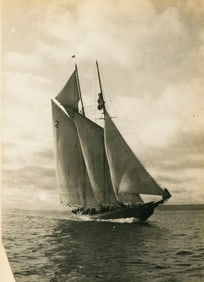 Fishing Schooner, c1925