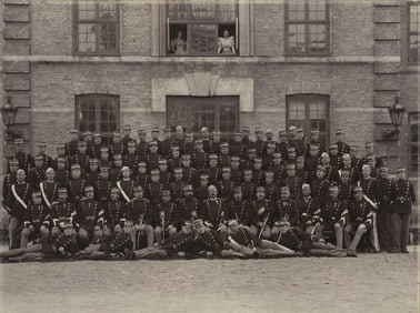 French Military Group. c1900