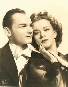 Kim and Cathy Gaines. C1940 by Bruno of Hollywood