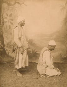 Arabs Praying, c1870, by Arnoux