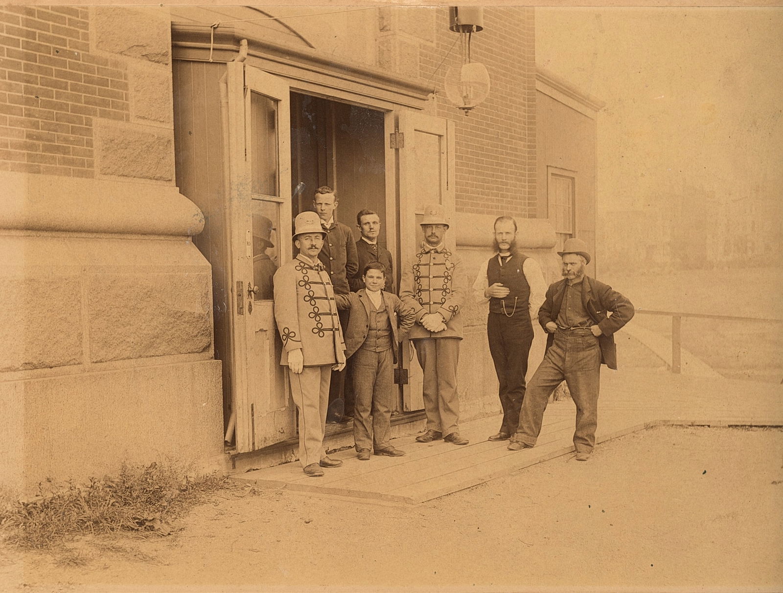 Canadian Police Department. c1890: Canadian Police Department. C1890. Good contrast and tonality. 6 x 8.25 in.