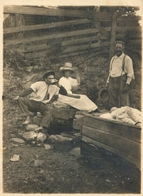 Family Outing. c1910