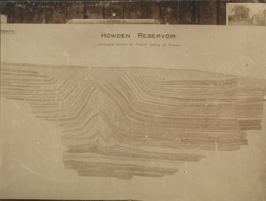 Construction of the Howden Reservoir, Upper Derwent Valley. UK. C1912