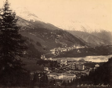 2 Photographs of Switzerland. C1890