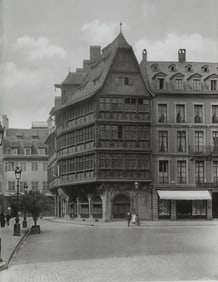 Photochrome - Strassburg, France. Altes Haus. c1900