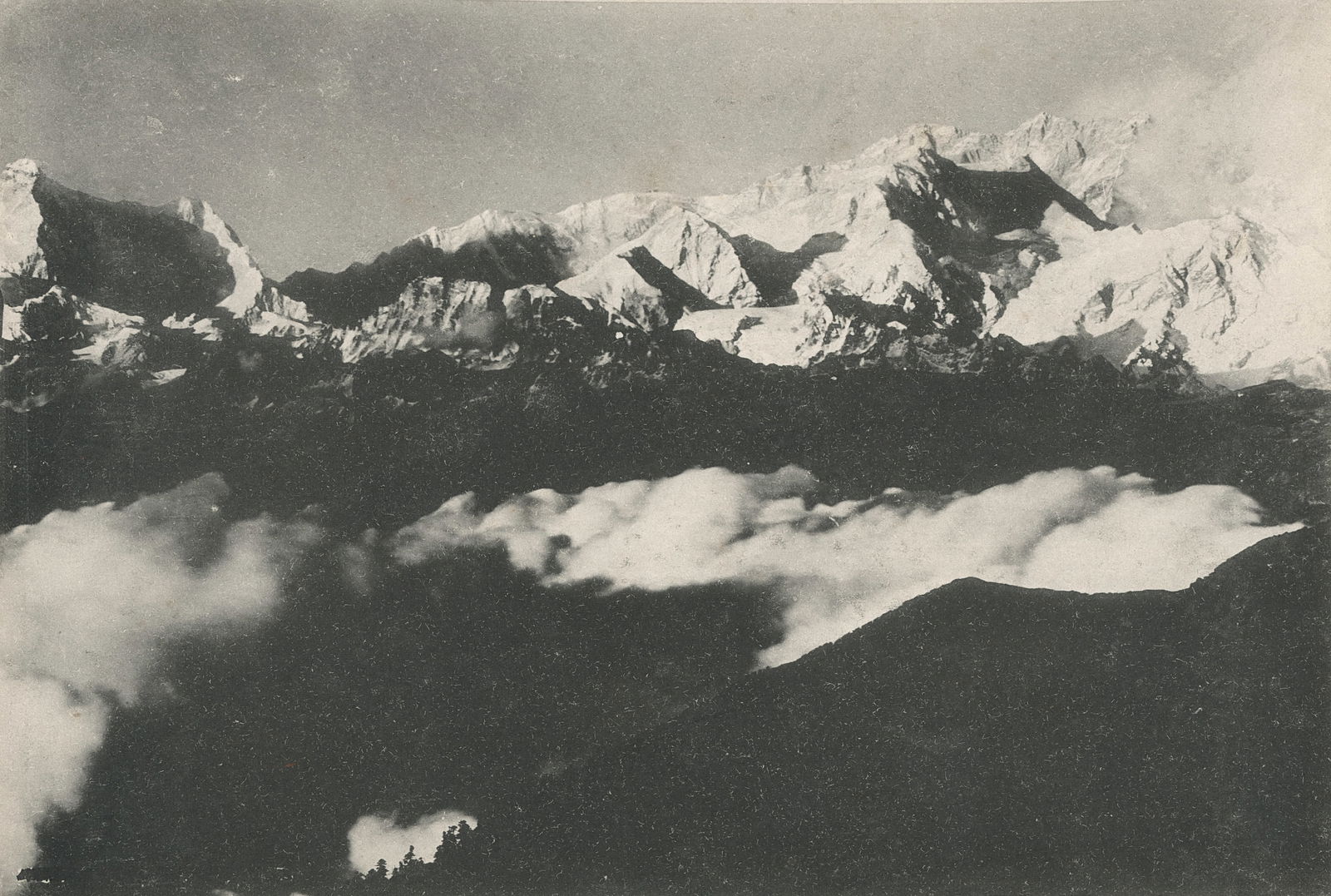 Collotype - Double Loop, Darjeeling - Himalayan Railway. c1900 - 2