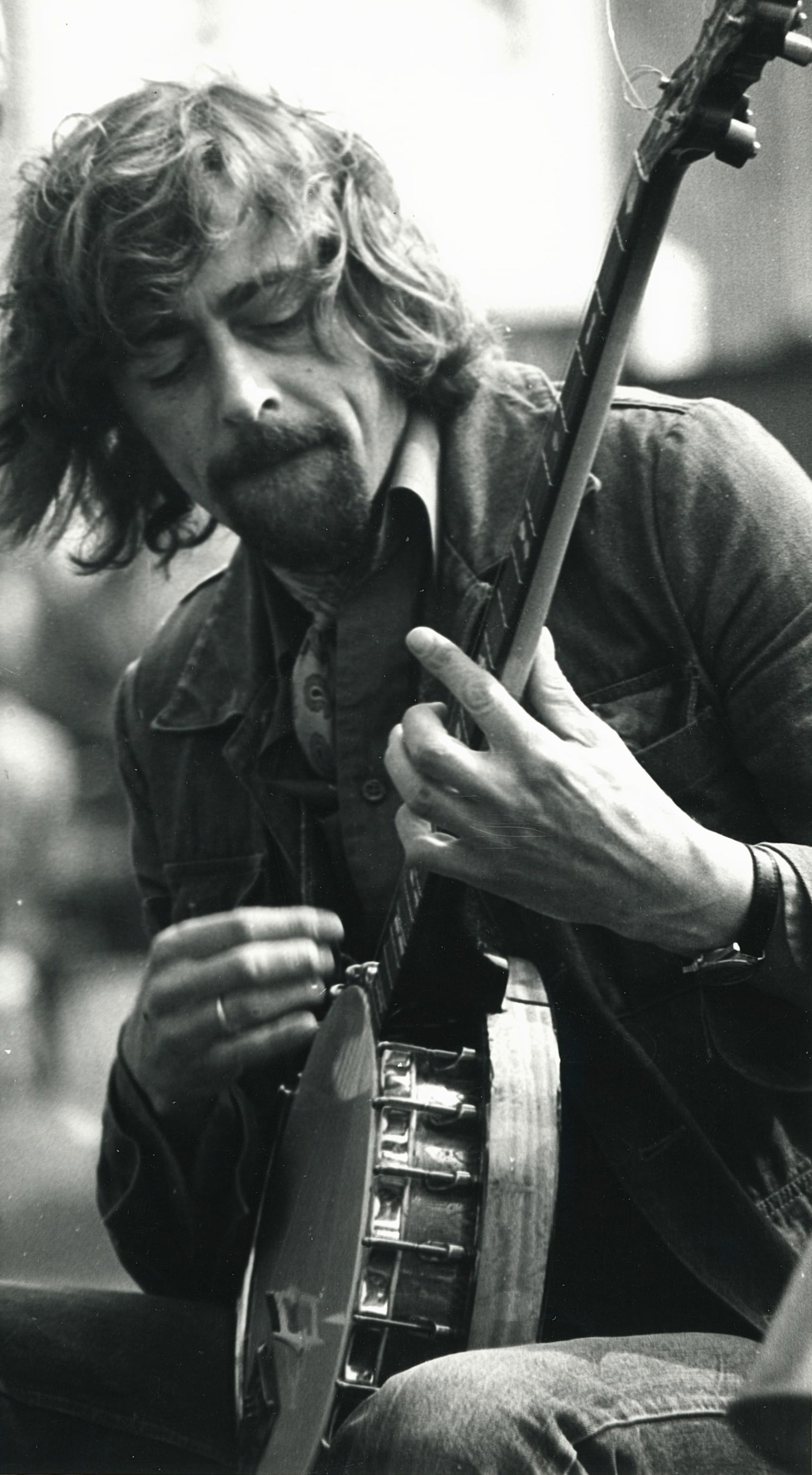 Banjo Player. c1950: Banjo Player. C1950. 7.75 x 4.375 in