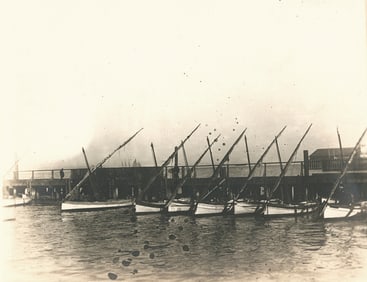 Italian Fishing Fleet in San Francisco. c1920