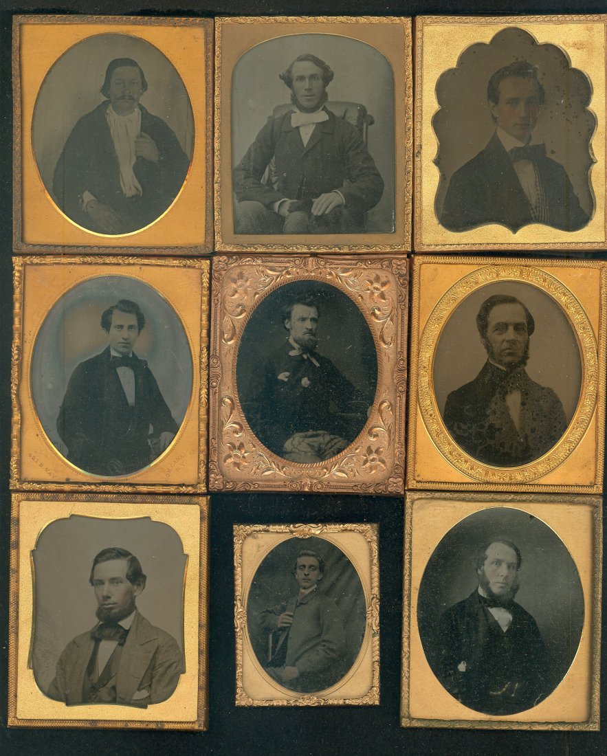 9 ambrotypes of men (1 of 1)