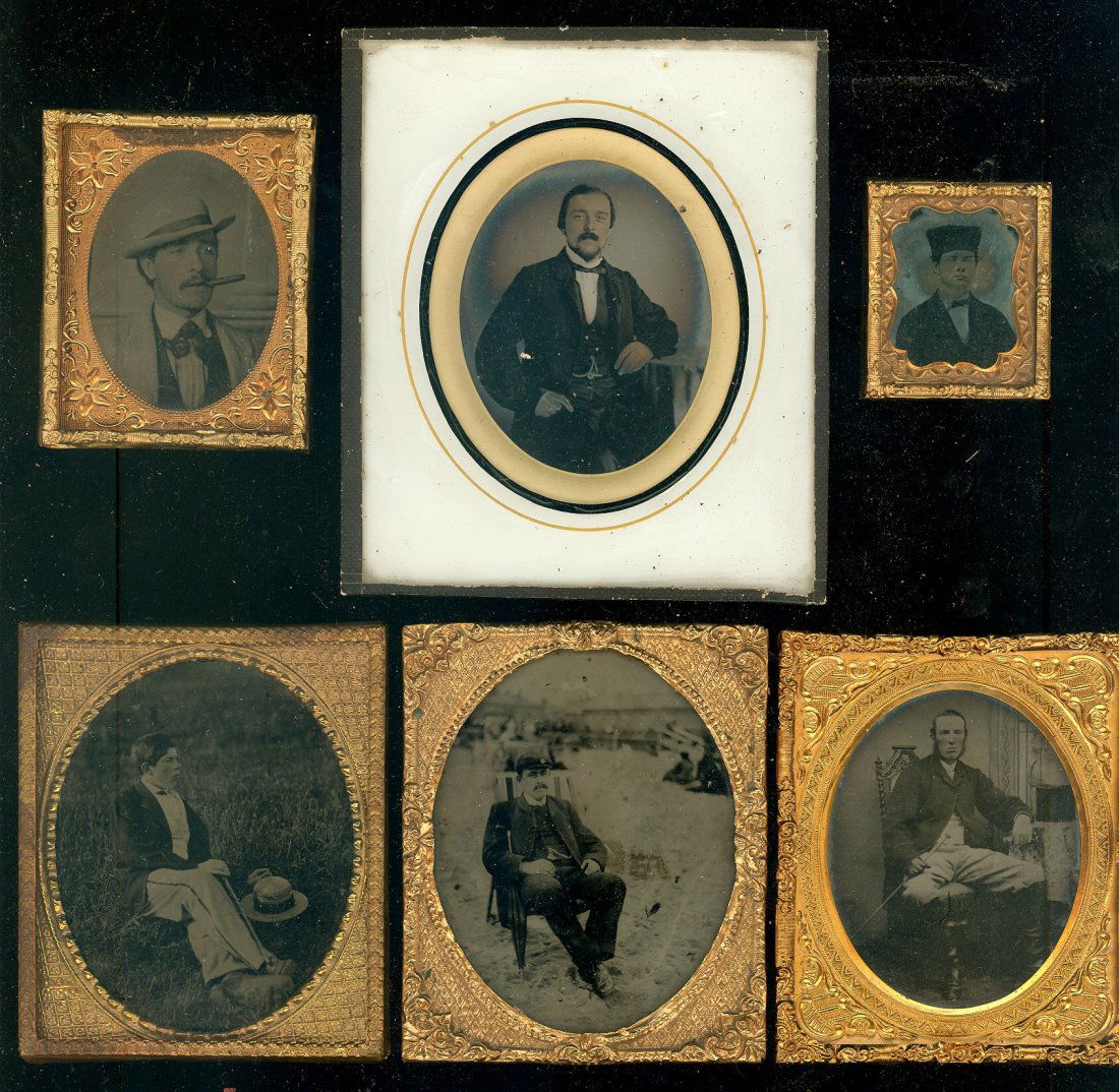 6 ambrotypes of men (1 of 1)