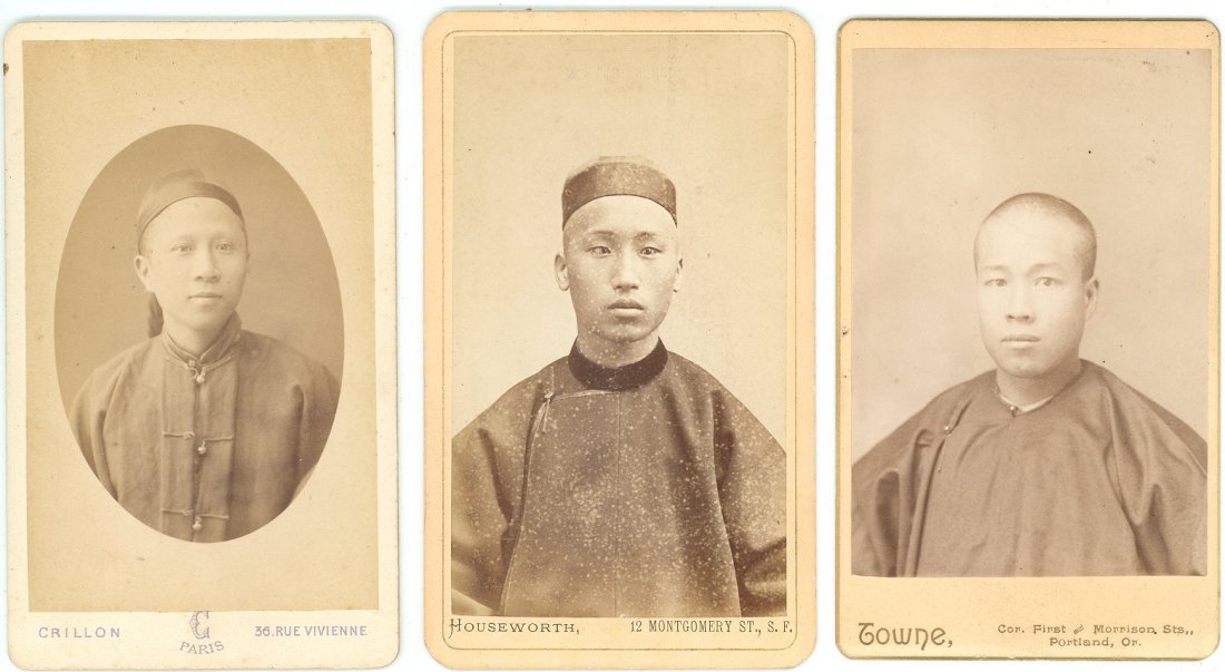 3 CDVs of Chinese Men (1 of 1)