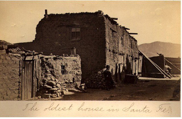 Oldest House in Sante Fe, New Mexico. C1865 (1 of 1)