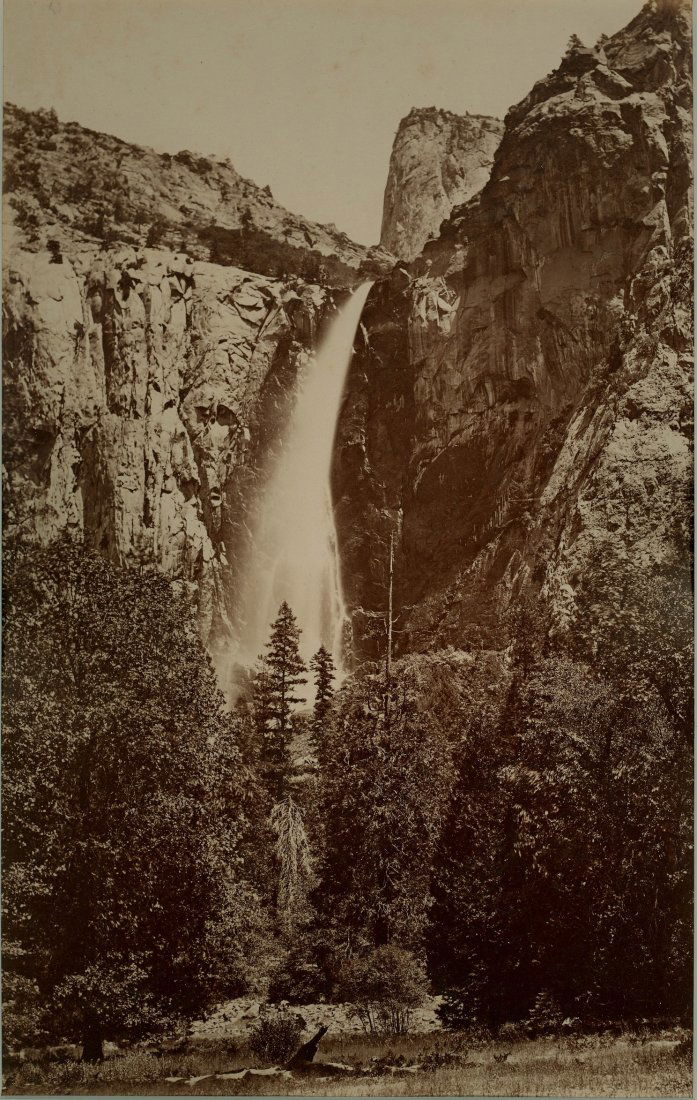 Pohono, the Bridal Veil Fall, 900 feet. Yosemite, (1 of 1)