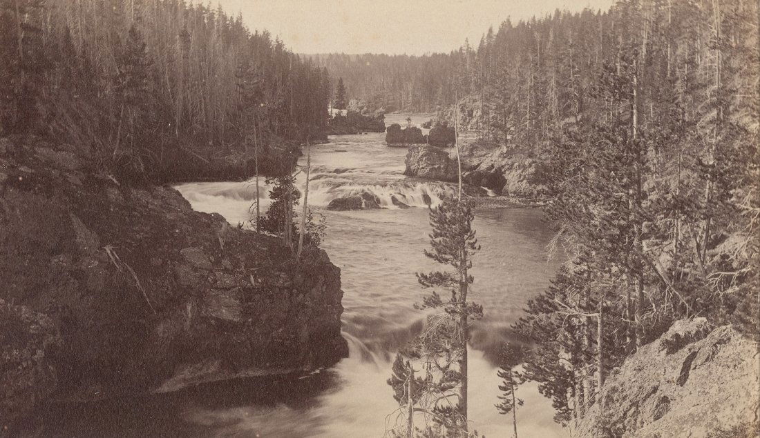 Rapids above Upper Falls, Yellowstone (1 of 1)