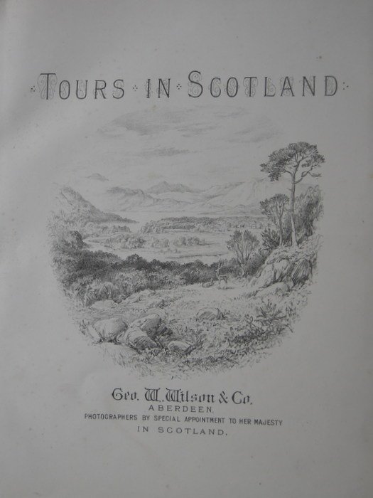 Beautiful Leather bound Photograph Album of Scotland (1 of 10)