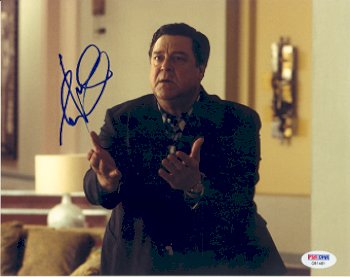 John Goodman Signed 8 x 10 Photo (#2) PSA/DNA: 8" x 10" glossy color photograph signed in blue felt tip marker. Obtained in-person and in excellent condition. COA from PSA/DNA.