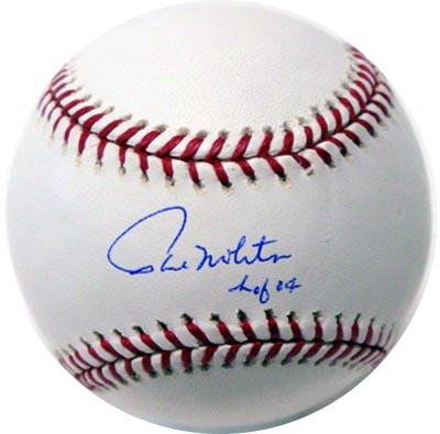 Paul Molitor Signed OML Baseball GAI COA: Official Major League (Selig) baseball signed across the sweetspot in blue ballpoint pen, "Paul Molitor, HOF 04." In excellent condition. COA from Global Authentication and Tri-Star.