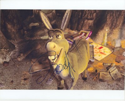 Eddie Murphy Signed "Shrek" 8 x 10 Photo GAI