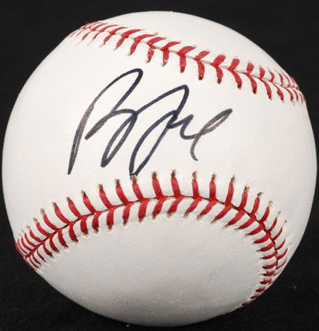 Billy Joel Signed OML Baseball PSA/DNA: Rawlings official Major League baseball (Selig) signed across the sweet spot in black felt tip marker. In excellent condition. COA from PSA/DNA.