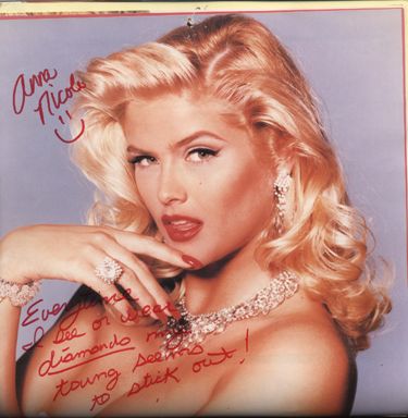 Anna Nicole Unique Multi Signed Calendar GAI COA - 10