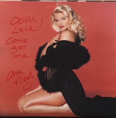 Anna Nicole Unique Multi Signed Calendar GAI COA - 4