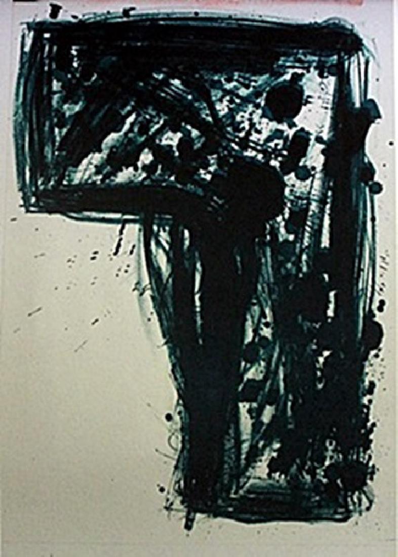 Lithograph - Ohne Titel (One Cent Life) - Walasse Ting: Lithograph After Walasse Ting; , pencil bears the signature, size approx. 9 1/2 x 12 1/2 in.