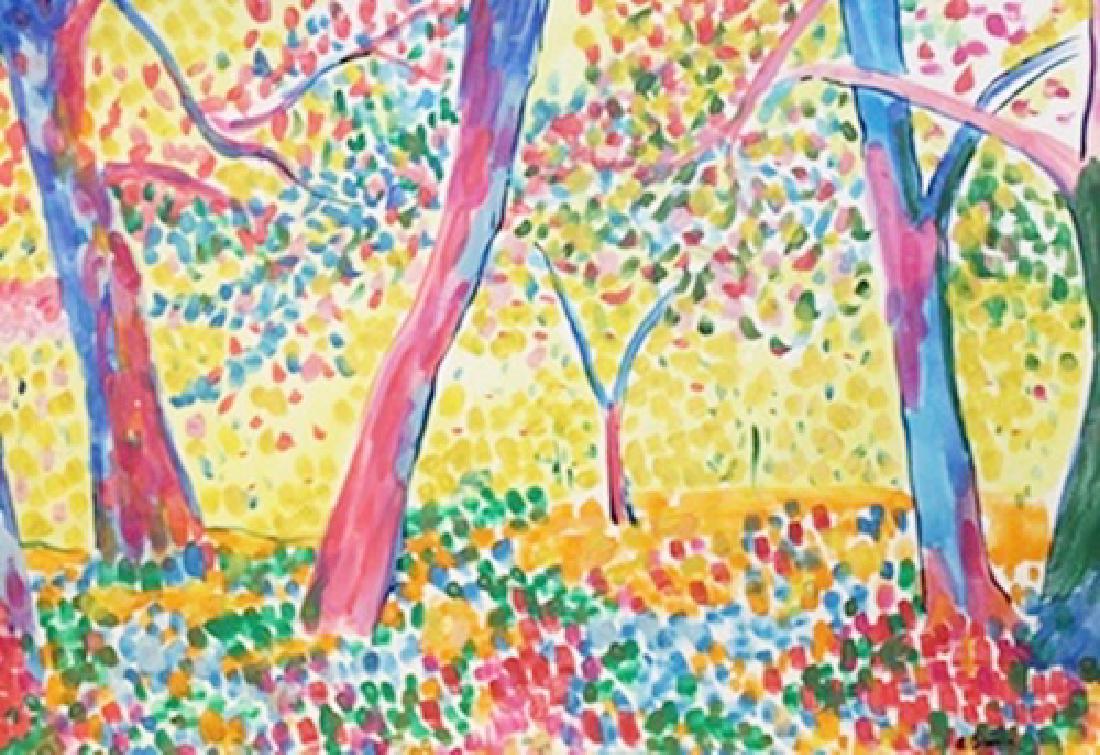 The Jungle - Andre Derain - Watercolor On Paper: Watercolor on paper by Andre Derain, approx. 14x20 in. André Derain was a French artist, painter, sculptor and co-founder of Fauvism with Henri Matisse.