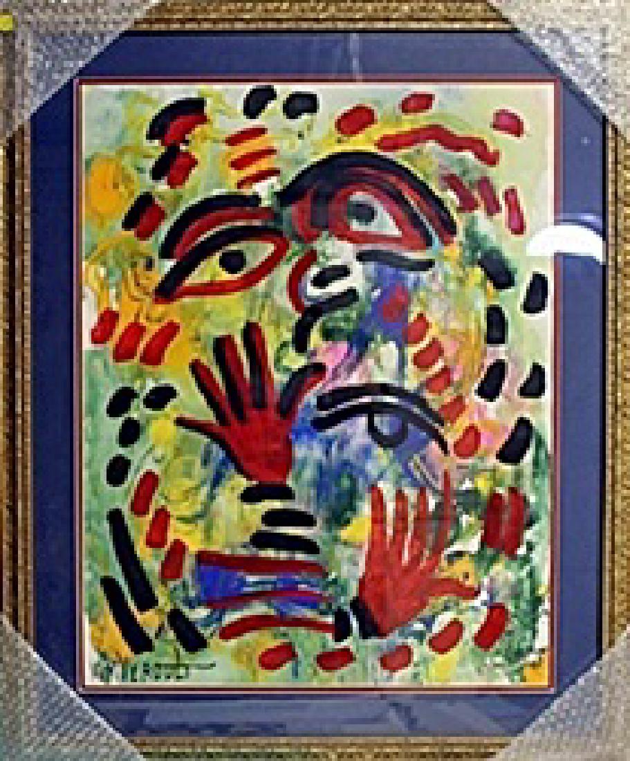 Creating Hands - Original Oil Painting William Verdult: Original, Oil Painting on Canvas,signed Size Approx. 22" x 30" in. Reg No. 6834