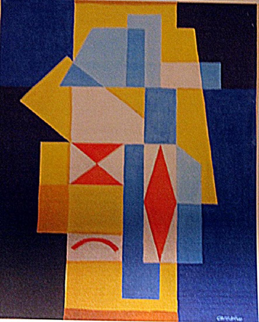 Mario Carreno - Untitled: Oil on paper in the manner of Mario Carreno "Untitled", circa 1952, private collection, unframed dimensions are approximately 12x17. Mario Carreño y Morales (May, 24, 1913 in Havana, Cuba – Decembe