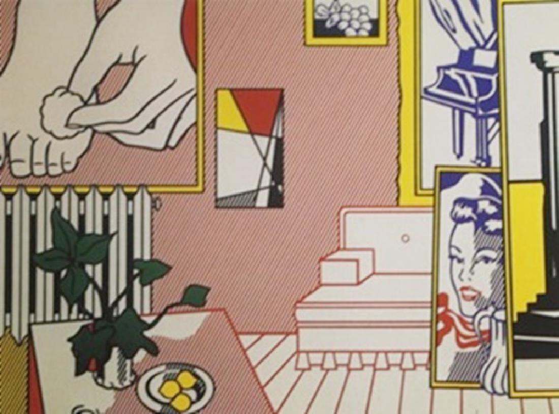 Lithograph - Roy Lichtenstein: Lithograph After Roy Lichtenstein; size approx. 11 1/2 x 14 in.