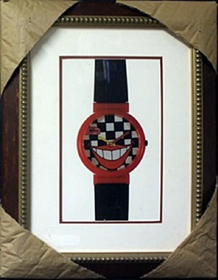 Framed Lithograph out of the book after Peter Max: Framed, Lithograph out of the book after Peter Max, Approximately 20" x 15 1/2" In.