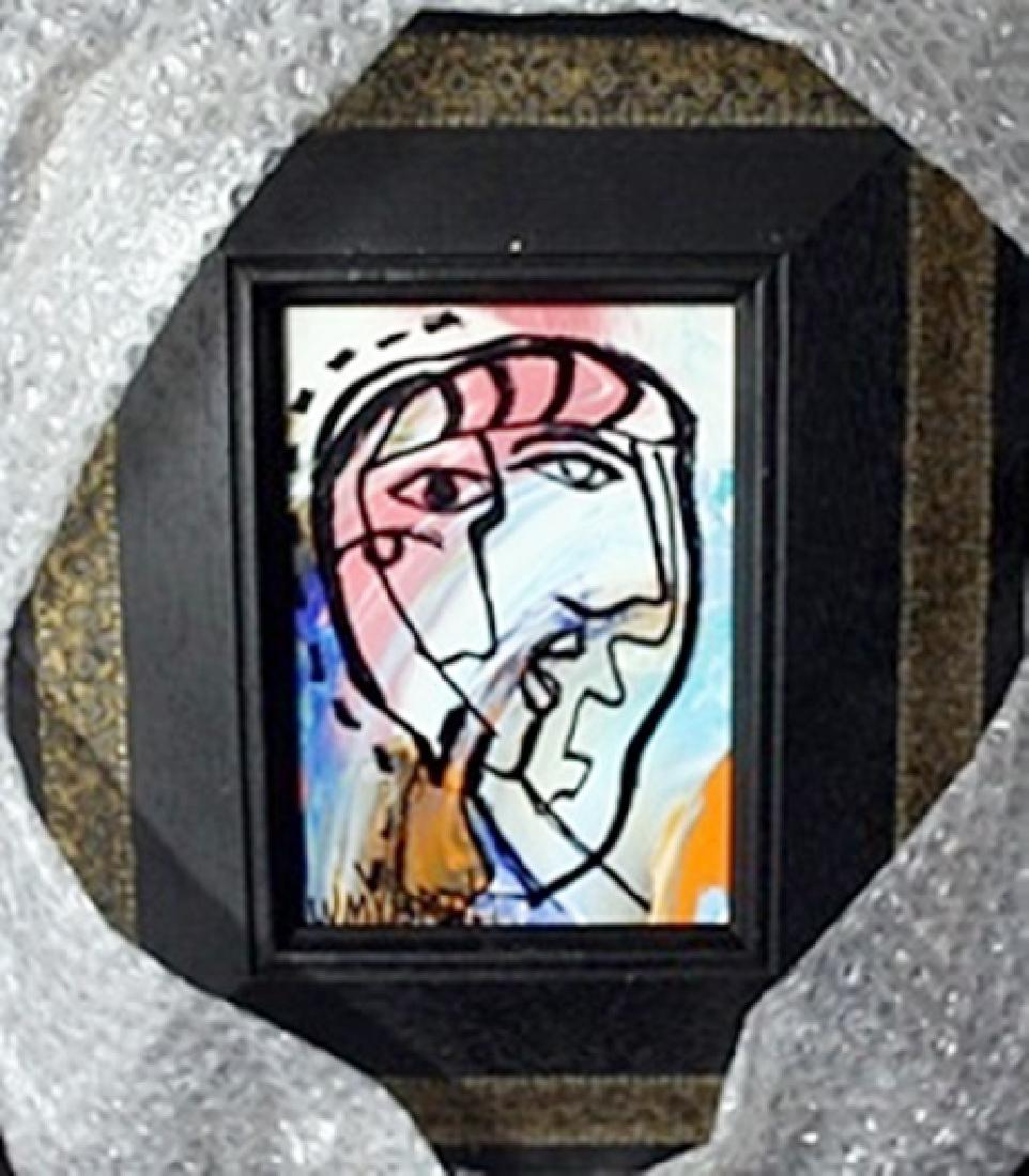 "A Spirit" Original Oil Painting William Verdult: Original, Oil Painting on Masonite Panel,signed Size Approx. 5" x 7" in.