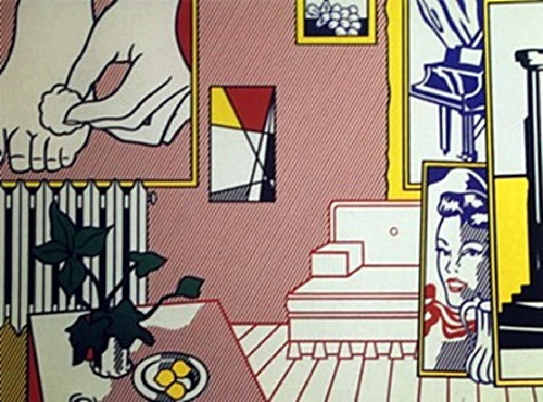 Lithograph - Roy Lichtenstein: Lithograph After Roy Lichtenstein; size approx. 11 1/2 x 14 in.