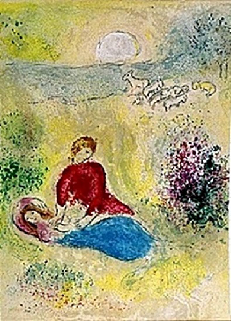 Marc Chagall - - The Little Swallow: Authentic Marc Chagall Lithograph from Verve: The Ultimate Review of Art and Literature (1937-1960) lithograph approx. 13"x10" The Little Swallow