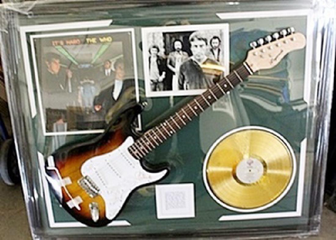 The Who Signed Guitar & Memorabilia: Guitar with Laser Matted Autograph. Each Item is Made one of a kind in the US to order and may vary slightly from image.