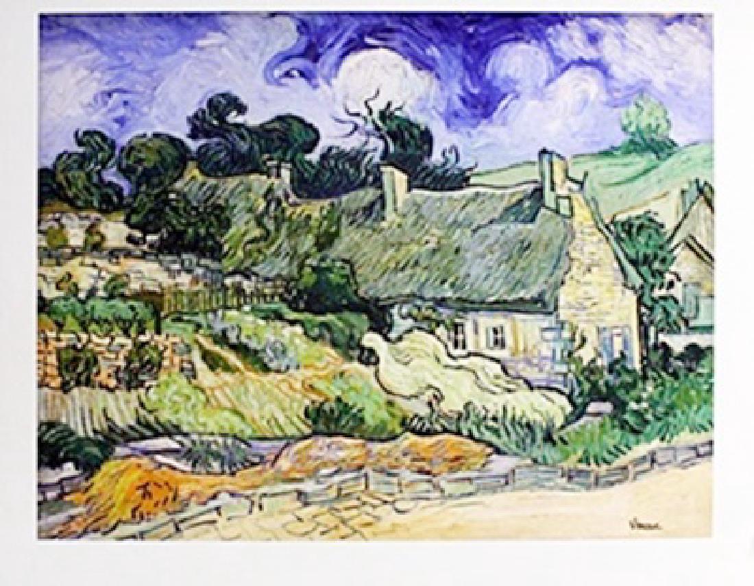 Lithograph - Vincent Van Gogh: Lithograph After Vincent Van Gogh; bears the signature, size approx. 12 x 14 in.