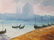 Original Acrylic on Canvas "Vakitan Harbor"