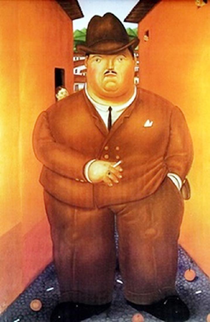 Lithograph by Fernando Botero: Limited Edition, Lithograph bearing a Pencil Signature of the artist, Size Approx. 14" x 11" in.